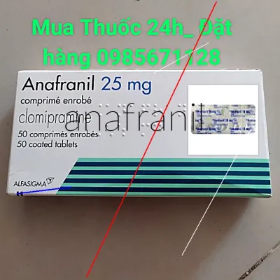 Anafranil 25 mg prix maroc